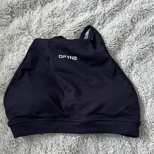 Dfyne dark blue top